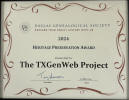 Herirtage Award